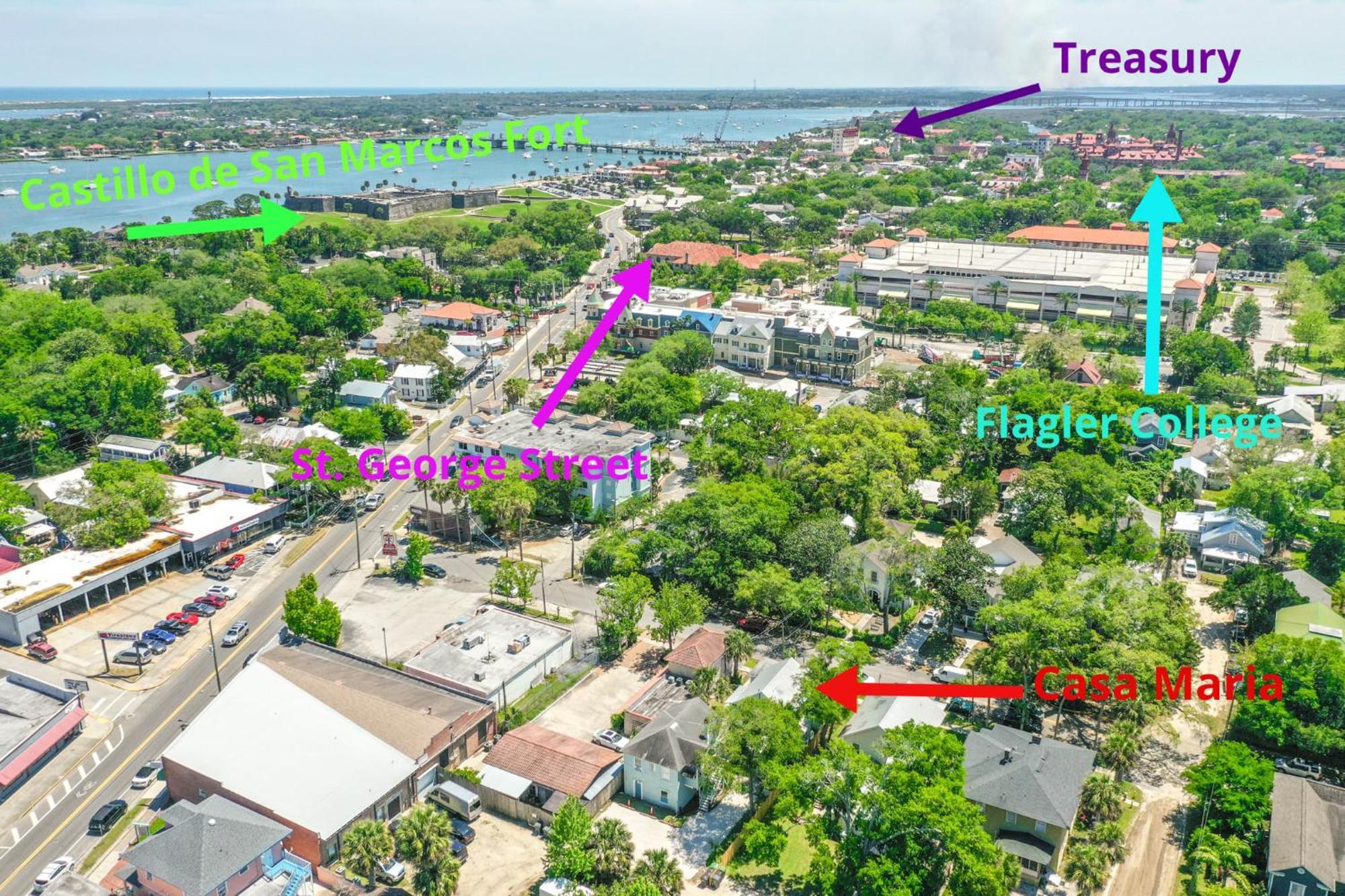 Casa Maria 2- Charming, Quaint Apt Next To Everything Downtown! St. Augustine Eksteriør bilde