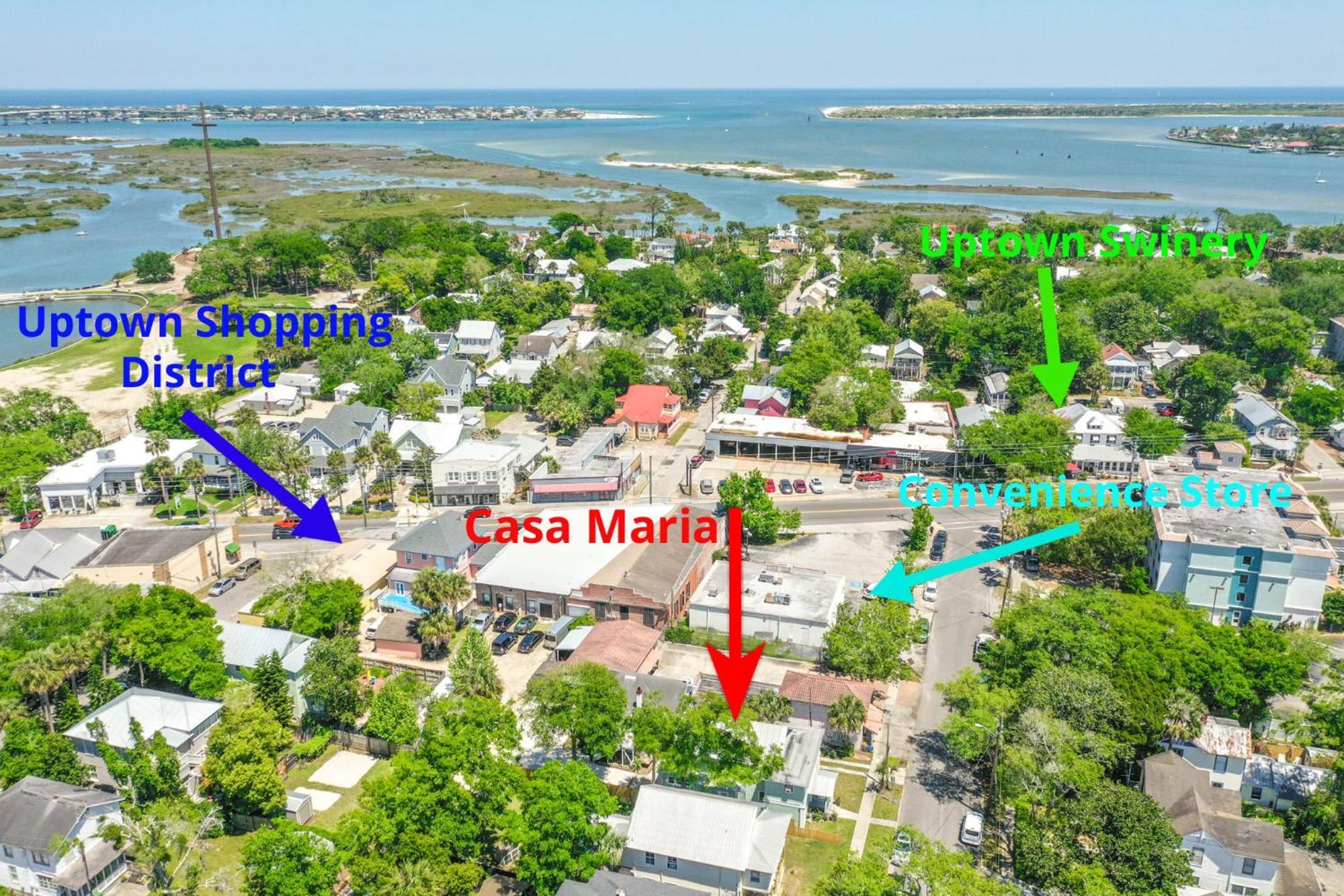 Casa Maria 2- Charming, Quaint Apt Next To Everything Downtown! St. Augustine Eksteriør bilde